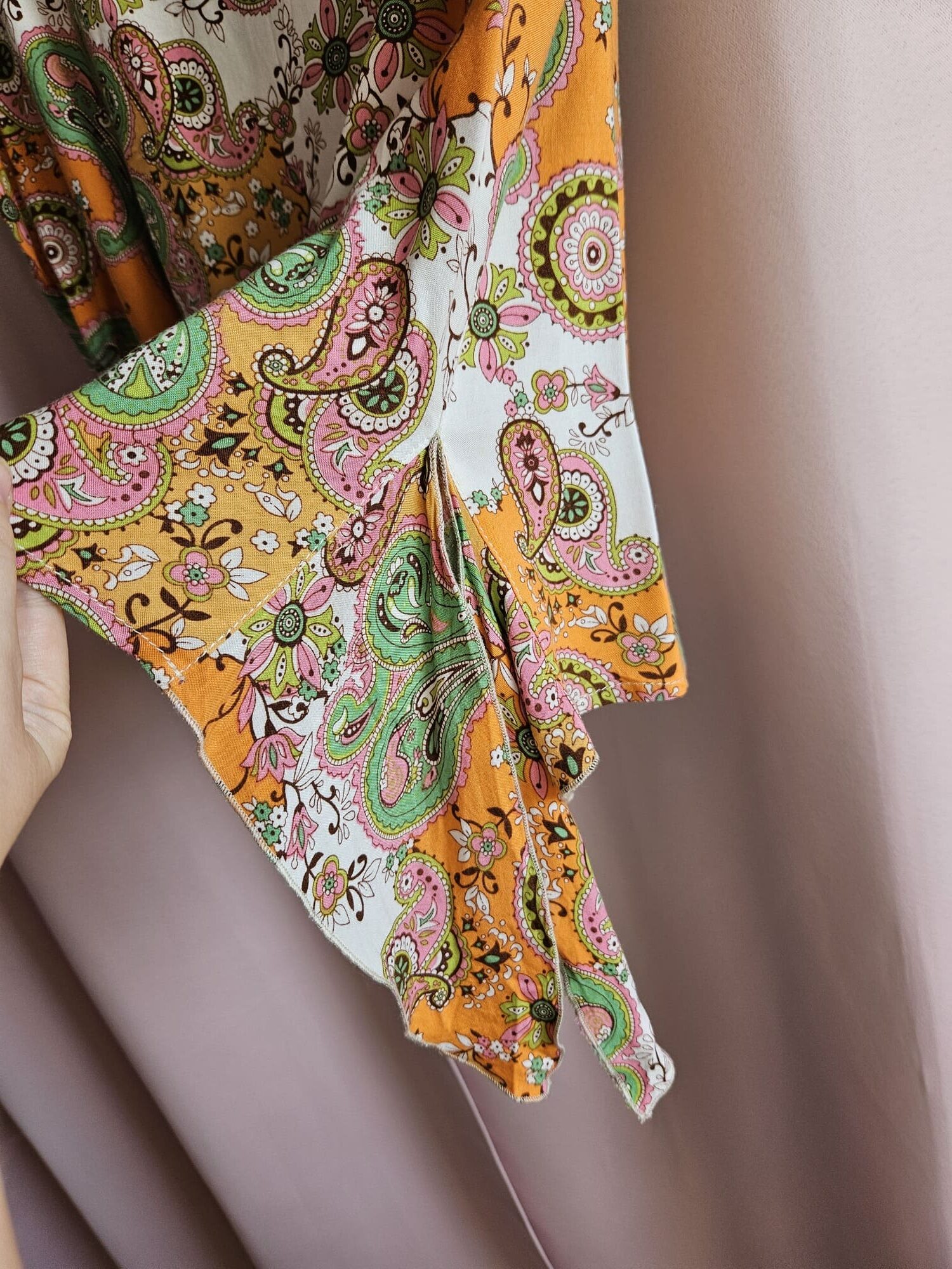 Bluzka ze wzorem paisley XXL - obrazek 3