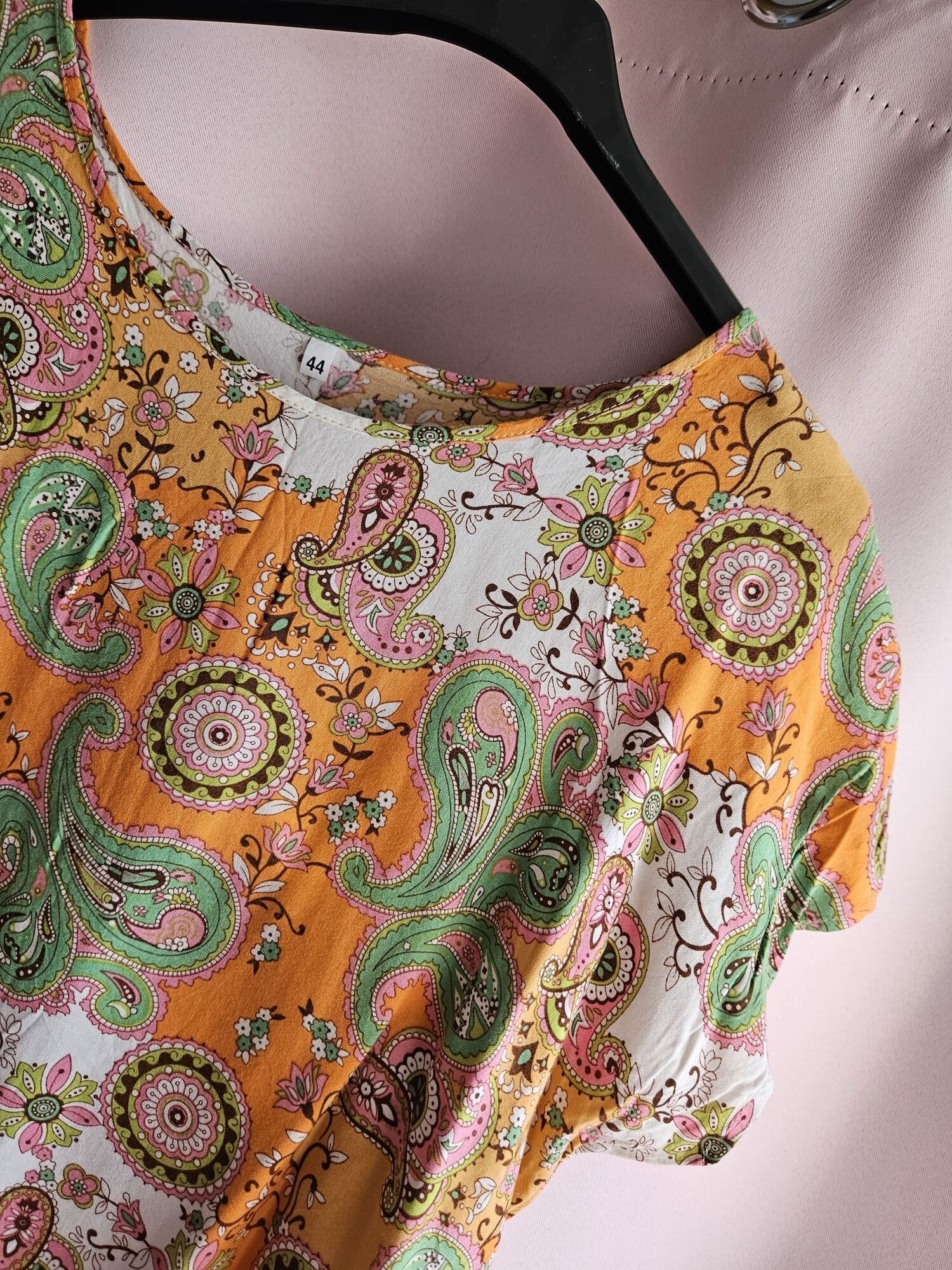 Bluzka ze wzorem paisley XXL - obrazek 4